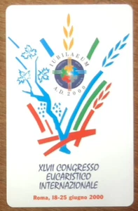 VATIKAN JUBILAEUM AN 2000 TELECARTE KARTE PAY PHONE CARD TELEFONKARTE KARTE - Bild 1 von 2