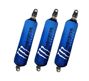Blue White Monster Shocks Covers Raptors 660-700 R-SE New Racing - Bild 1 von 11