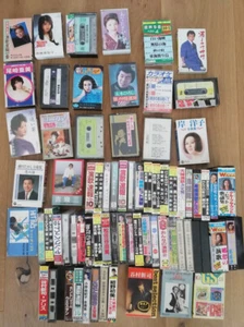 JAPANESE CASSETTE LOT 76 Tapes Vintage Cassettes ENKA POP ROCK VARIOUS - Picture 1 of 1