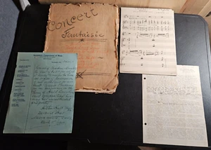 CHARLES DEAN HUMBERD M.D. BARNARD MO. ARTHUR HEFT, CONCERT FANTAISIE ARCHIVE - Picture 1 of 15