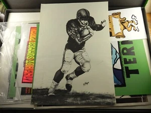 Oakland Raiders 25 by 17.5" Poster - light canvas paper - R. Flynn - Picture 1 of 4
