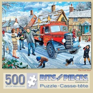 Pezzi E Pezzi - Uomo Carbone Puzzle 500 Pezzi - Trevor Mitchell - Foto 1 di 1