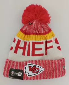 Kansas City Chiefs New Era NFL Cold Weather Knit Beanie with Pompom Unisex OSFM - Bild 1 von 10