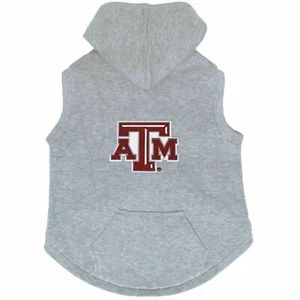 SUDADERA CON CAPUCHA PREMIUM TEXAS A&M AGGIES PERRO GATO MASCOTA BORDADA 5 TALLAS - Imagen 1 de 1