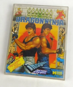 Juego Sinclair ZX Spectrum -- DRAGONNINJA (Imagine) -- Cinta - Imagen 1 de 2