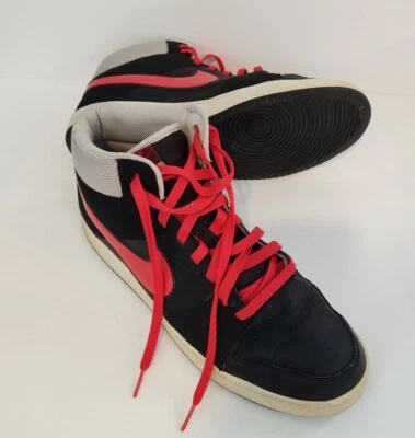Mens Nike Backboard II US Size 12 Black Grey Red UK 11 EU 46  09/12/12 No Box - Image 1 of 4