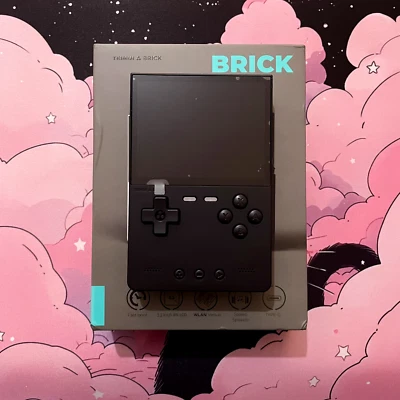 Trimui Brick - Black - Handheld Game Console - Brand New