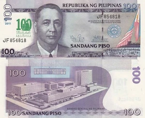 Philippines 100 Piso (2011) - 100 Years of de la Salle Commemorative/p212A UNC - Picture 1 of 3