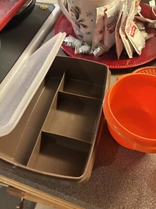 Tupperware Set Vintage 5 Teile mit Deckel Größen siehe Info alle haben Deckel - Bild 1 von 5