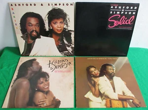 4 Ashford Simpson 12" Singles & Vinyl LP Record Albums Solid Stay Free Babies + - Bild 1 von 6