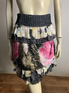 DIANE VON FURSTENBERG Silk Wool Mix Skirt Sz 6 AU - BUY Any 5 Items = Free Pos - Picture 1 of 9