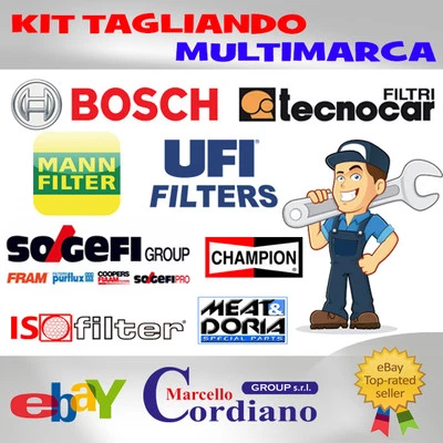 KIT TAGLIANDO FILTRI + OLIO MERCEDES C 220 CDi W204 170CV DAL 2010 - Immagine 1 di 4