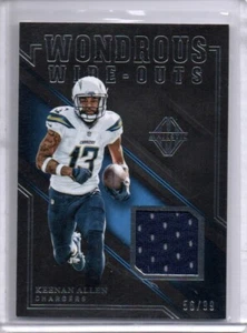 Keenan Allen 2018 Panini Majestic - Wondrous Wide-Outs #WWO-KA 56/99 (MEM) - Picture 1 of 2