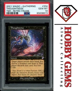 THOUGHTSEIZE PSA 10 2021 Time Spiral Remastered Timeshifted Retro 334 MTG C3 - Picture 1 of 2