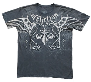Affliction T-Shirt AGUILAS L Neu mit Etikett Flügel - Bild 1 von 4