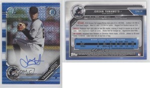 2019 Bowman Chrome Prospects HTA Choice Refractor /150 Jordan Yamamoto Auto