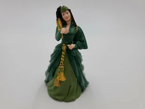 2000 Hallmark Keepsake Scarlett O'Hara Vom Winde verweht #4 grün Vorhänge Kleid - Bild 1 von 11