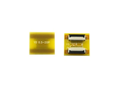 1Pc 24 Pin to 24Pin 0.5mm FFC FPC Cable Extension Connector Adapter - Image 1 of 3