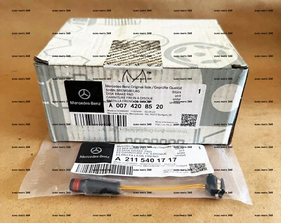 PASTILLAS FRENO TRASERO MERCEDES BENZ C300 C350 E250 SLC300 SLK250 SLK300 CON SENSORES Foto 1 de 4