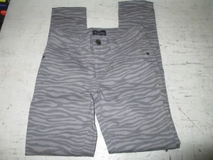 Girls Children's Place Zebra Stripe Jeggings, 10 Stretch, Adj. Waist, NWT - Picture 1 of 2