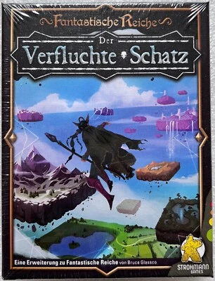 Fantastische Reiche Der verfluchte Schatz Strohmann Game Kennerspiel Kartenspiel - Bild 1 von 4