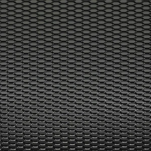 AUTO-STYLE Race Mesh Aluminum Black - Honeycomb Design 12X6Mm - 125X25Cm - Picture 1 of 12