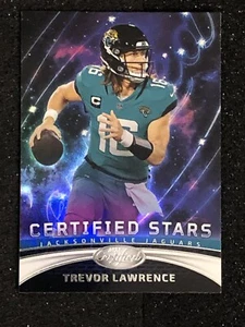 2023 Certified Trevor Lawrence Certified Stars # CS-25 Jacksonville Jaguars - Picture 1 of 2