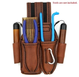 Christie Elite Leather Deluxe Rodman Rodbuster Borsa per attrezzi Portautensili IronWorker - Foto 1 di 18