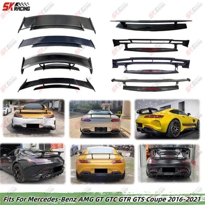Alerón trasero de fibra de carbono para Mercedes-Benz AMG GT GTC GTR GTS cupé 16-21 Foto 1 de 4