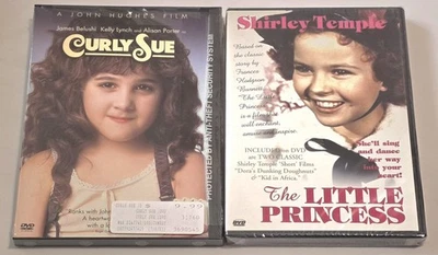 Curly Sue - Alisan Porter & The Little Princess - Shirley Temple DVD New Sealed - Image 1 of 4
