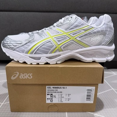 Asics Gel-Nimbus 10.1 Kith White/Pure Silver Size 10.5 MENS Brand New In Hand - Image 1 of 4