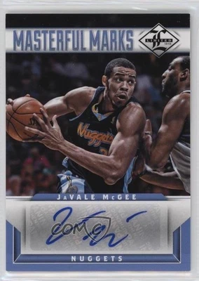 2012-13 Limited Masterful Marks /99 JaVale McGee #43 с автографом - Изображение 1 из 2