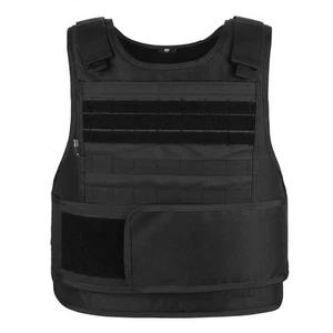 Tactical Vest for Men, Security Police Fbi Airsoft Vest (Black) - Picture 1 of 7