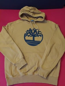 Timberland Essential Tree Felpa con Cappuccio Uomo Grande Pullover di Grano - Foto 1 di 14