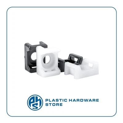 Support de selle en plastique pour collier | vis - PHS - Photo 1/2