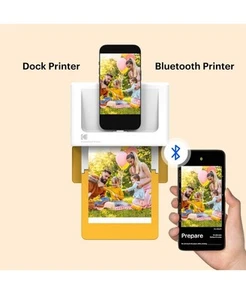 Kodak Dock Plus 4x6in Portable Instant Photo Printer (2021 Edition), Compatible - Picture 1 of 3
