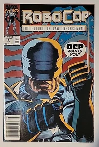 RoboCop #5 Newsstand Variant (Marvel Comics July 1990) - Picture 1 of 2