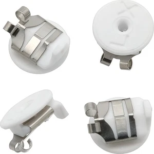 Locking Earring Backs for Silver earrings, 2 Pair - Picture 1 of 3