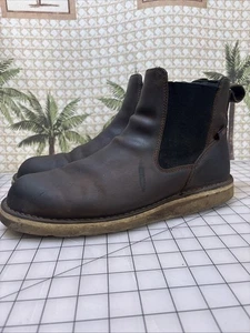 Danner Bull Run Chelsea 6" Oil Rubbed Braun Keilabsatz Stiefel USA 15481 Herren Größe 13 D - Bild 1 von 24