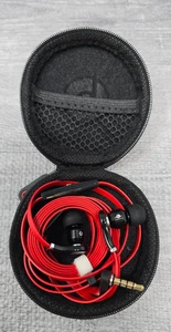 Beats By Dre Monster Tour Earbuds USED Red Black, Tested Working - Picture 1 of 6