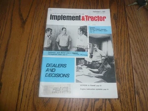 Implement & Tractor For September 7, 1975 Brochure Magazine - Vintage - Picture 1 of 3
