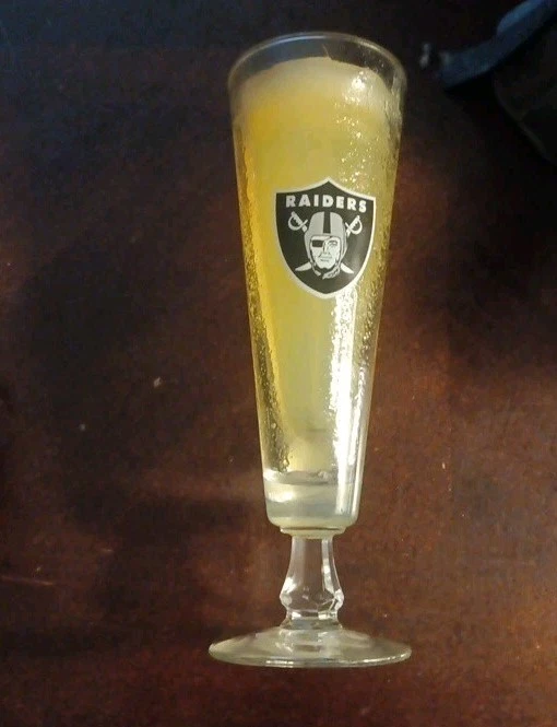 Juego Raiders 8-3/4" Vaso de Cerveza NFL Fan Regalo Foto 1 de 3