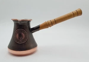 Caffettiera turca Cezve base rame 16 oz nuova - Foto 1 di 6