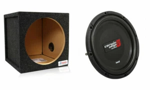 Cerwin-Vega HS122D 250W 12" Shallow Car Subwoofer w/ Free 12" Single Sealed Box - Picture 1 of 11