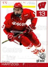 2010-11 Wisconsin Badgers Mens #10 Gavin Hartzog