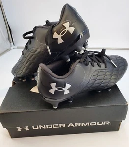 Zapato de fútbol Under Armour Magnetico Select 3.0 Jr para niños, negro-negro-metal - Imagen 1 de 9