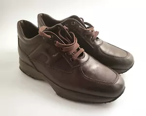 HOGAN INTERACTIVE TG. 7 ITA 41 SCARPE SNEACKER UOMO DONNA MARRONE TESTA DI MORO - Bild 1 von 11