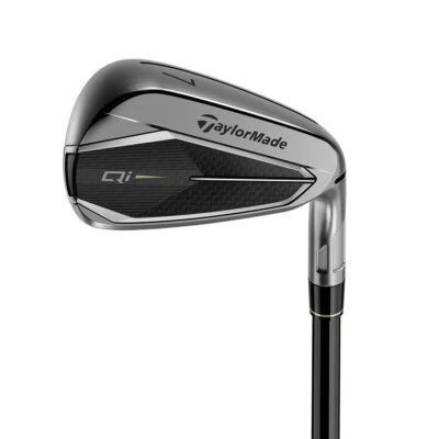 Taylormade Qi Gun Metal Steel Shaft Irons - New 2025 Model - Image 1 of 4