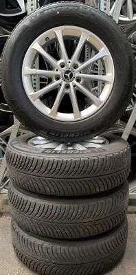 4 Orig Mercedes-Benz Winterräder 215/65 R17 M+S GLA H247 GLB X247 A1774010300 RD - Bild 1 von 3