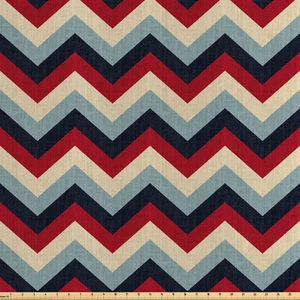 Winkel Satin Stoff als Meterware Retro Abstract Stripes - Bild 1 von 11